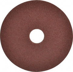 Fiber Disc:  4-1/2" Disc Dia, 50 Grit, Aluminum Oxide