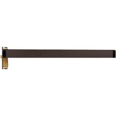 Push Bars; Material: Metal; Locking Type: Exit Device Only; Maximum Door Width: 3.5 ft; Finish/Coating: Anodized, Aluminum, Dark Bronze; Minimum Door Width: 3.5 ft