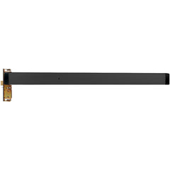 Push Bars; Material: Metal; Locking Type: Exit Device Only; Maximum Door Width: 3 ft; Finish/Coating: Black Anodized Aluminum; Minimum Door Width: 3 ft