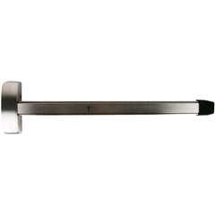 Push Bars; Material: Metal; Locking Type: Exit Device Only; Maximum Door Width: 4 ft; Finish/Coating: Satin Stainless Steel; Minimum Door Width: 3 ft