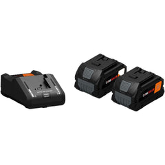 Power Tool Chargers; Voltage: 18V; Power Source: AC Wall Outlet, 18V Batteries; For Use With: Ampshare Batteries; Batteries Included: No; Battery Chemistry: Lithium-ion; Number of Battery Ports: 1