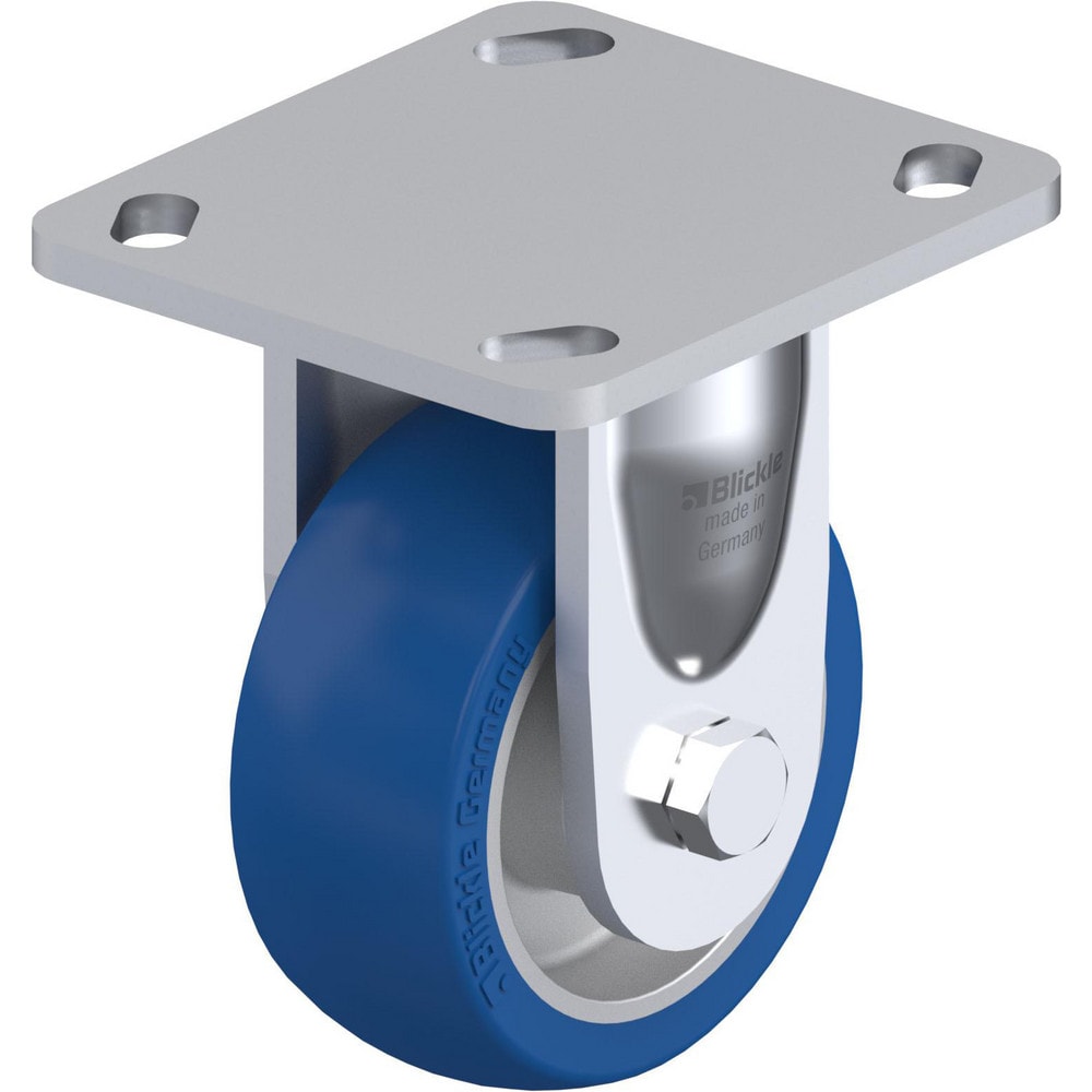 Top Plate Casters; Mount Type: Plate; Number of Wheels: 1.000; Wheel Diameter (Inch): 3-1/8; Wheel Material: Synthetic; Wheel Width (Inch): 1-7/16; Wheel Color: Gray