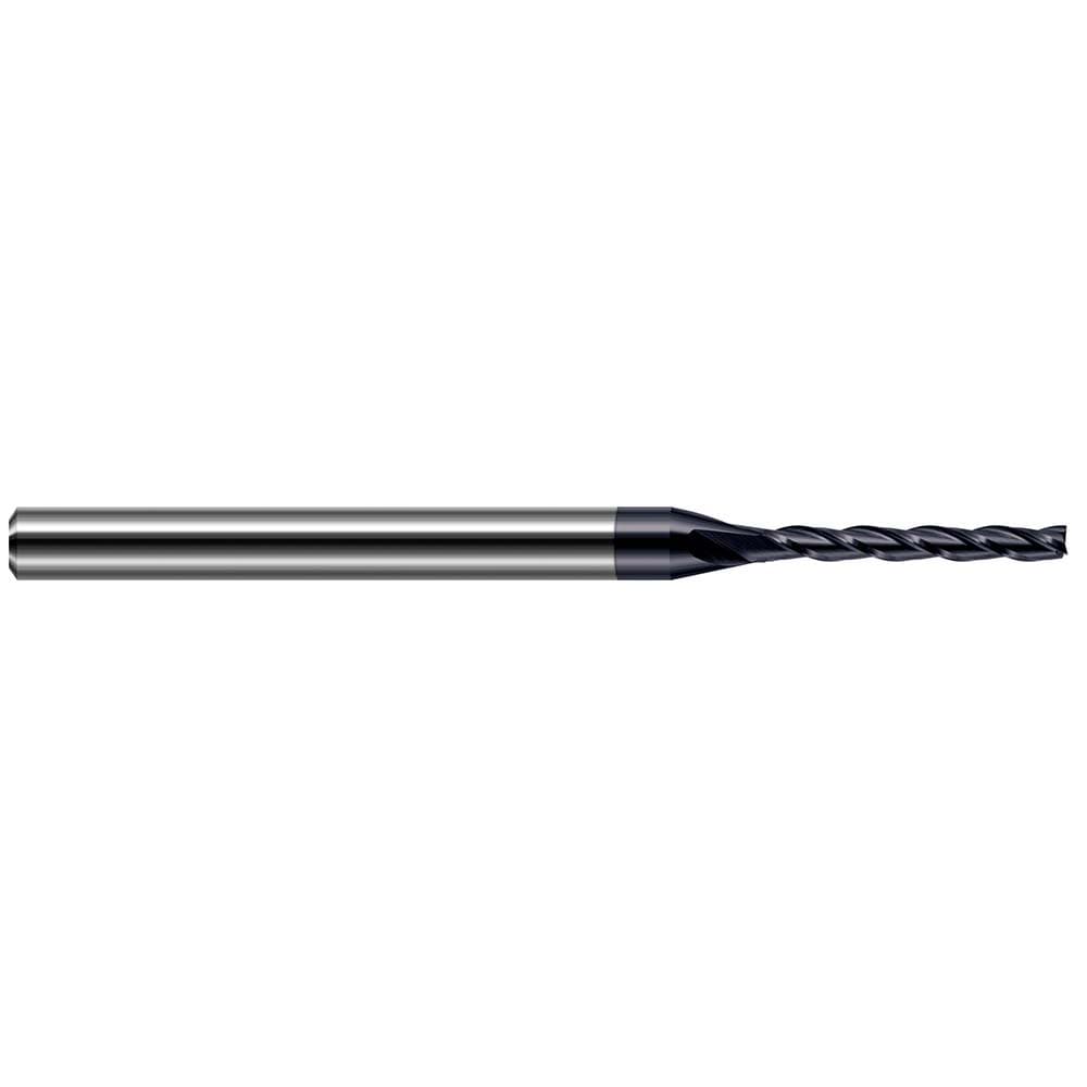 Square End Mill: 1.00 mm Dia, 4 Flute, Solid Carbide