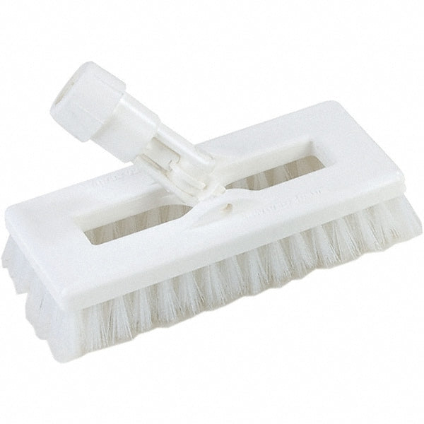 Scrub Brush: 8" Brush Length, Polyester Bristles