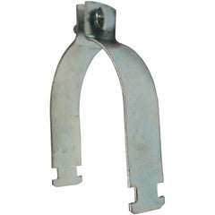 Framing Channel & Strut Mounted Clamps; Clamp Type: Pipe Clamp; Material: Carbon Steel; Pipe Size: 6; Color: Silver