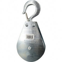 Blocks & Pulleys; Rope Type: Wire; Finish: Zinc