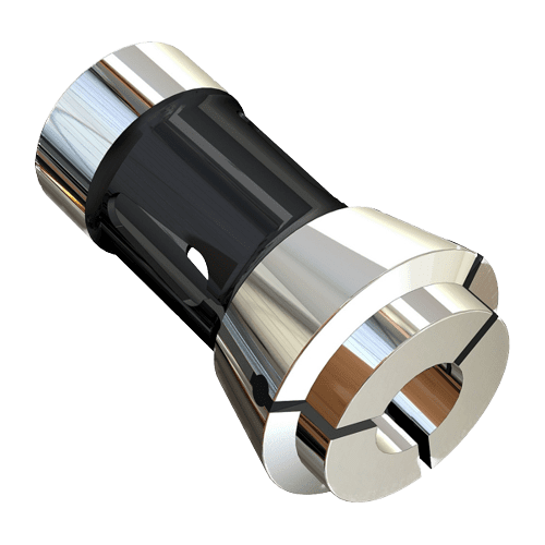 TF25 Swiss Collet - Round Serrated 19mm ID - Part # TF25-RE-19MM