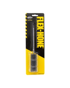 20 mm Bore Diameter × 2 1/2″ Hone Length × 8″ Overall Length, 320 Grit, Boron Carbide - Chamfer Flex-Hone