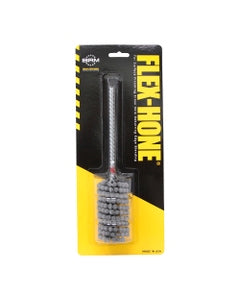 1 1/2″ Bore Diameter × 3″ Hone Length × 8″ Overall Length, 120 Grit, Zirconia Alumina #1525 - Standard Duty Flex-Hone