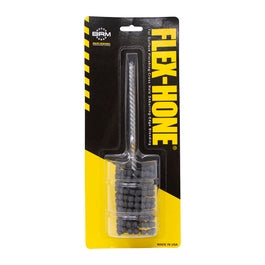 1 5/8″ Bore Diameter × 3″ Hone Length × 8″ Overall Length, 80 Grit, Boron Carbide - Standard Duty Flex-Hone