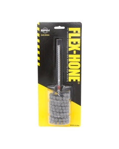 1 7/8″ Bore Diameter × 3″ Hone Length × 8″ Overall Length, 80 Grit, Zirconia Alumina #1525 - Standard Duty Flex-Hone