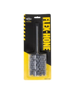 2 1/8″ Bore Diameter × 3″ Hone Length × 8″ Overall Length, 600 Grit, Silicon Carbide - Standard Duty Flex-Hone