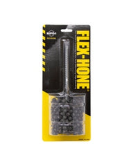 2 3/4″ Bore Diameter × 3″ Hone Length × 8″ Overall Length, 40 Grit, Aluminum Oxide - Standard Duty Flex-Hone