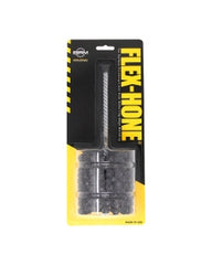 2 7/8″ Bore Diameter × 3″ Hone Length × 8″ Overall Length, 20 Grit, Aluminum Oxide - Standard Duty Flex-Hone