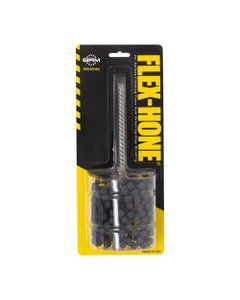 2 3/4″ Bore Diameter × 3″ Hone Length × 8″ Overall Length, 240 Grit, Boron Carbide - Standard Duty Flex-Hone