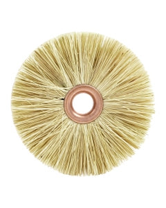 3″ Diameter × 3/8″ Width, Tampico,  Crimped Bristle, Wheel Brush