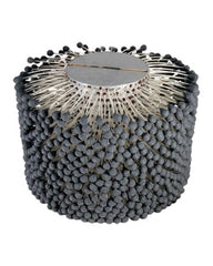 15″ Bore Diameter × 12″ Hone Length × 34″ Overall Length, 400 Grit, Boron Carbide  - Heavy Duty Flex-Hone