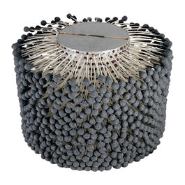 10 1/2″ Bore Diameter × 9″ Hone Length × 34″ Overall Length, 120 Grit, Zirconia Alumina #1549 - Heavy Duty Flex-Hone