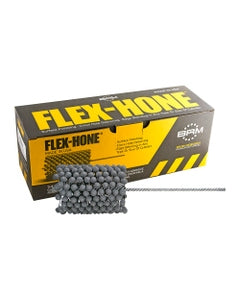 3 1/2″ Bore Diameter × 5″ Hone Length × 13.5″ Overall Length, 1000/1200 Grit, Levigated Alumina - Heavy Duty Flex-Hone