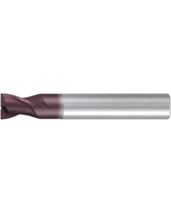Square End Mill; 5 mm Dia. × 6 mm LOC × 6 mm Shank Dia. × 54 mm OAL ; 2 FL ; Carbide ; AlTiN ; Series 2510A