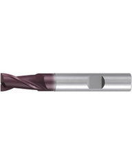 Square End Mill; 12 mm Dia. × 22 mm LOC × 12 mm Shank Dia. × 83 mm OAL ; 2 FL ; Carbide ; AlTiN ; Series 2513A