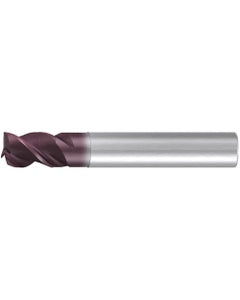 Square End Mill; 5 mm Dia. × 6 mm LOC × 6 mm Shank Dia. × 54 mm OAL ; 3 FL ; Carbide ; AlTiN ; Series 2516A