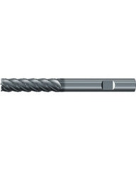 ‎Square End Mill; 1/2″ Dia. × 2″ LOC × 1/2″ Shank Dia. × 4-1/4″ OAL ; 5 FL ; Carbide ; AlCr ; Series 2575L