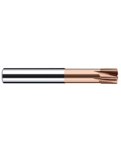 1 mm Cutting Dia. × 6 mm Shank Dia. x  LOC × 57 mm OAL, 4 Flute, Carbide, Duro-Si, Square Endmill, Xfeed-H