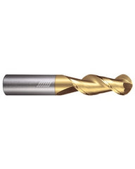 1″ Dia. × 1″ Shank × 2″ DOC × 5″ OAL, ZPLUS, 2 Flute, Ballnose End Mill