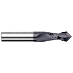 ‎0.04″ Dia. × 1/8″ LOC × 1/8″ Shank Size × 1-1/2″ OAL, 90 Degrees, Carbide, AlTiN, Drill/End Mills