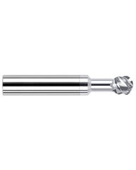 ‎1/4″ Dia. × 0.213″ LOC × 1/4″ Shank Size × 2-1/2″ OAL, 4 Flute, Carbide, TiB2, Ballnose Endmill