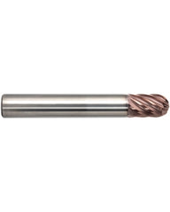 03815 Ballnose End Mill, 1/2″ Dia. × 5/8″ LOC × 1/2″ Shank Dia. × 4″ OAL, 8 Flute, Carbide, ALtima Xtreme