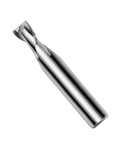 0.1 mm Dia. × 0.0039″ LOC × 0.1181″ Shank Dia. × 1.535″ OAL, 2 Flute, Carbide Micro End Mills