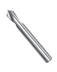 ‎25 mm × 0.984″ × 5-3/8″, 90 Degrees, HSSCo NC Spotting Drill