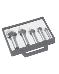 ‎#435 - 5 pc Countersink Set, 10.4 mm to 31 mm, 100 Degrees, HSSCo