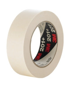 3M General Use Masking Tape 201+ Tan 1490 mm × 55 m 4.4 mil
