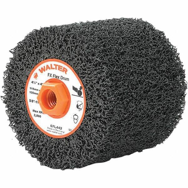 WALTER Surface Technologies - Unmounted Flap Wheels   Abrasive Type: Non-Woven    Outside Diameter (Inch): 4-1/2 - Industrial Tool & Supply