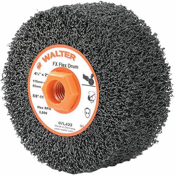WALTER Surface Technologies - Unmounted Flap Wheels   Abrasive Type: Non-Woven    Outside Diameter (Inch): 4-1/2 - Industrial Tool & Supply