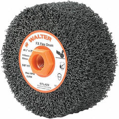 WALTER Surface Technologies - Unmounted Flap Wheels   Abrasive Type: Non-Woven    Outside Diameter (Inch): 4-1/2 - Industrial Tool & Supply
