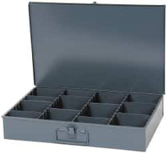 Durham - Vertical Adjustable Compartment Small Steel Storage Drawer - 18 Inches Wide x 12 Inches Deep - Industrial Tool & Supply