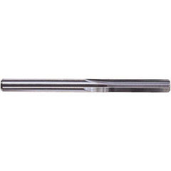 Chucking Reamer: 0.364″ Dia, 3-1/2″ OAL, 1-1/4″ Flute Length, Straight Shank, Solid Carbide 6 Flute, RH