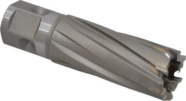 Nitto Kohki - 13/16" Diam x 1-3/8" Deep Carbide-Tipped Annular Cutter - Industrial Tool & Supply