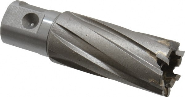 Nitto Kohki - 7/8" Diam x 1-3/8" Deep Carbide-Tipped Annular Cutter - Industrial Tool & Supply