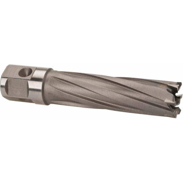 Nitto Kohki - 1-3/8" Diam x 1-3/8" Deep Carbide-Tipped Annular Cutter - Industrial Tool & Supply