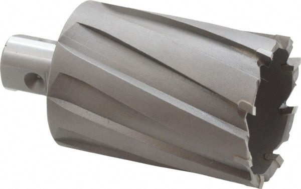 Nitto Kohki - 1-7/8" Diam x 2" Deep Carbide-Tipped Annular Cutter - Industrial Tool & Supply