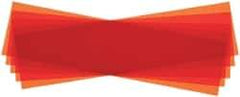 Made in USA - 5 Piece, 5" Wide x 20" Long Plastic Shim Stock Sheet - Amber (Color), ±10% Tolerance - Industrial Tool & Supply
