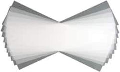 Made in USA - 10 Piece, 5" Wide x 20" Long Plastic Shim Stock Sheet - Matte (Color), ±10% Tolerance - Industrial Tool & Supply