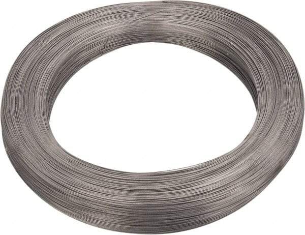 Value Collection - 5 Gage, 0.014 Inch Diameter x 1,913 Ft. Long, High Carbon Steel, Tempered Music Wire Coil - ASTM A228, 1 Lb. Shipping Weight - Industrial Tool & Supply