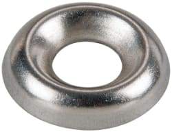 Value Collection - 0.1" Thick, Stainless Steel, Standard Countersunk Washer - 0.24" ID x 0.59" OD - Industrial Tool & Supply