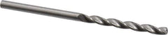 M.A. Ford - #40 150° Solid Carbide Jobber Drill - Bright Finish, Right Hand Cut, Parabolic Flute, Straight Shank, 2" OAL, Standard Point - Industrial Tool & Supply